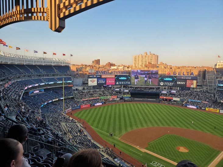 New York Yankees vs. Arizona Diamondbacks, Section 421, Yankee Stadium, The Bronx, April 1, 2025