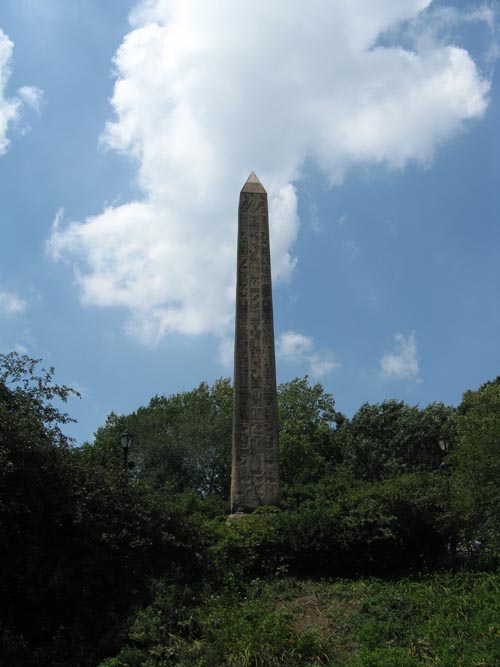 The Obelisk (Cleopatra's Needle), Central Park, Manhattan, August 20, 2009