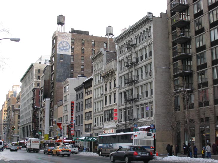 South Side of East 23rd Street Near Madison Avenue, Midtown Manhattan, January 28, 2004