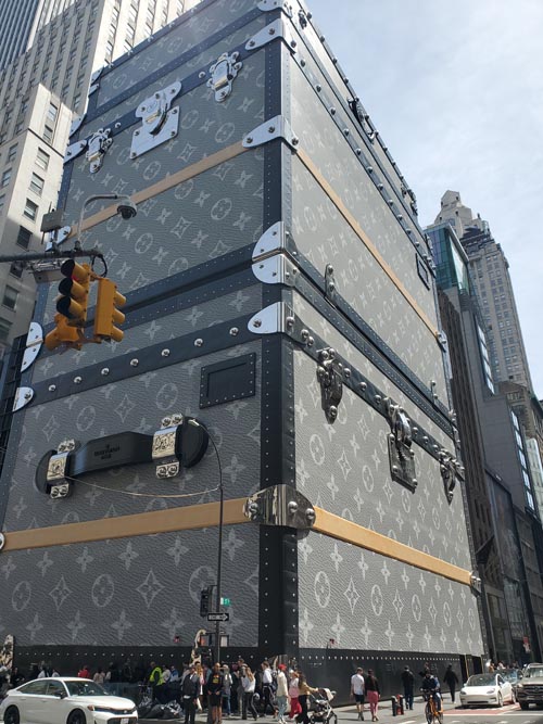 Louis Vuitton Trunk, 1 East 57th Street, Midtown Manhattan, April 20, 2025