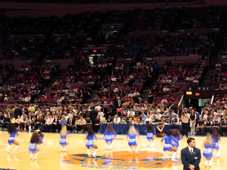 Knicks Dancers, New York Knicks vs. Charlotte Bobcats, Madison Square Garden, Midtown Manhattan, April 9, 2008