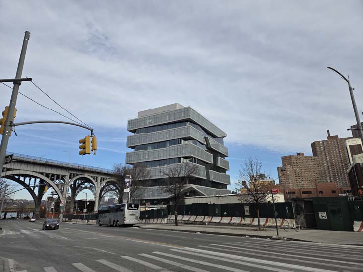 North Side of 125th Street Between St. Clair Place and Twelfth Avenue, Manhattanville, Manhattan, January 23, 2026