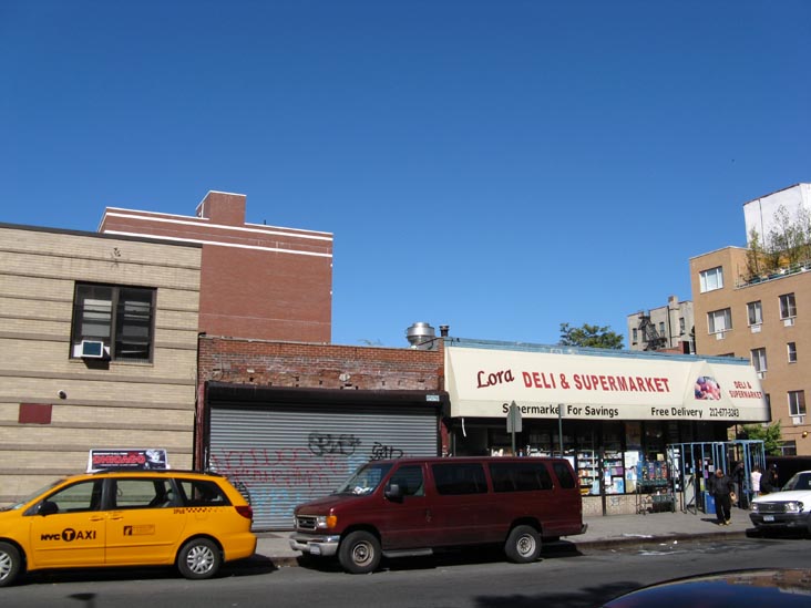 Avenue D and 5th Street, SW Corner, East Village, Manhattan
