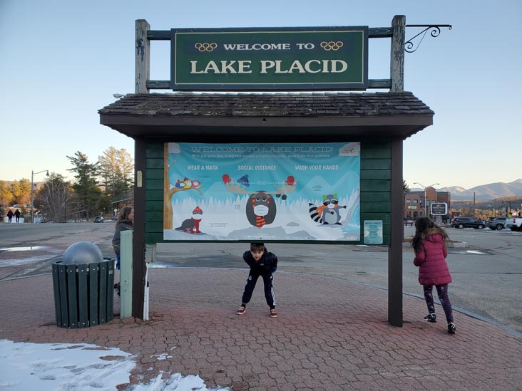 Main Street, Lake Placid, New York, March 29, 2021