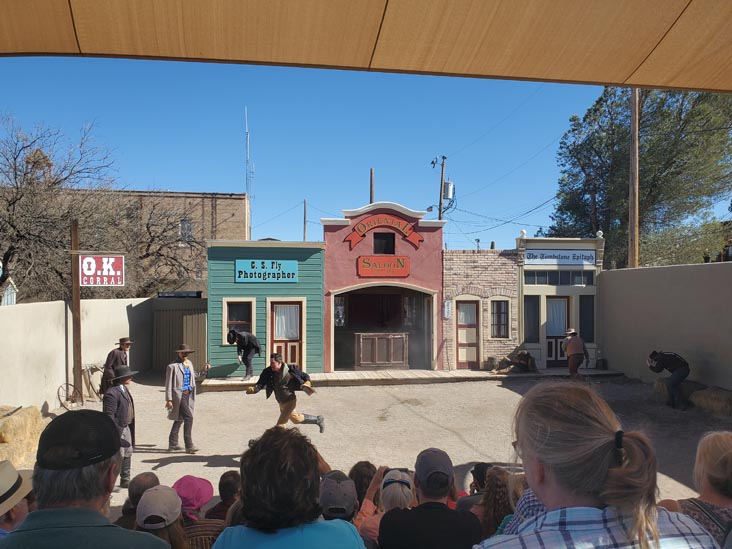 Gunfight At The O.K. Corral Reenactment, O.K. Corral, Tombstone, Arizona, February 20, 2024