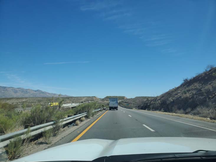 Interstate 10 East of Tucson, Arizona, February 20, 2024
