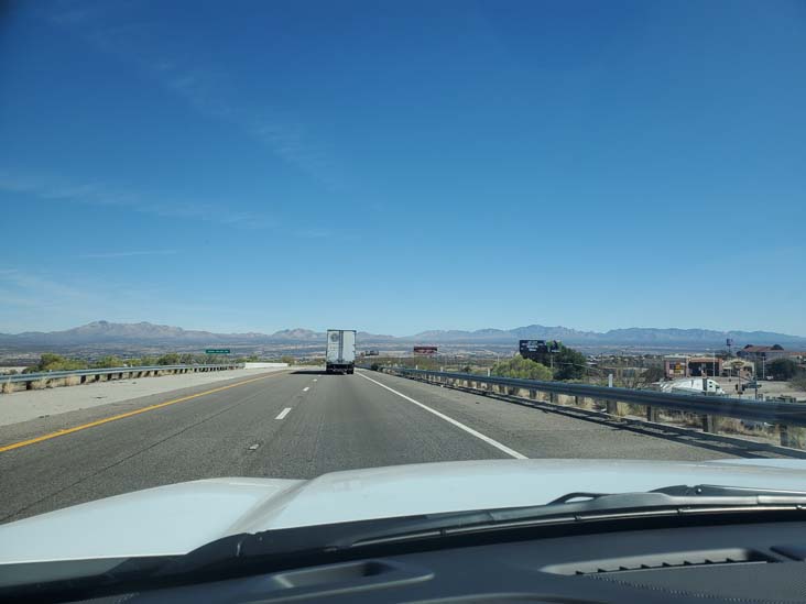 Interstate 10 Near Exit 303, East of Tucson, Arizona, February 20, 2024