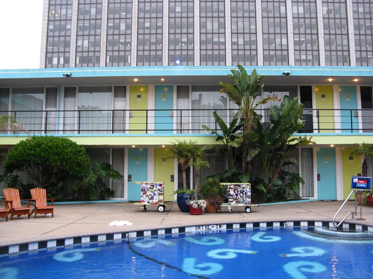 Pool, Phoenix Hotel, 601 Eddy Street, Tenderloin, San Francisco, California