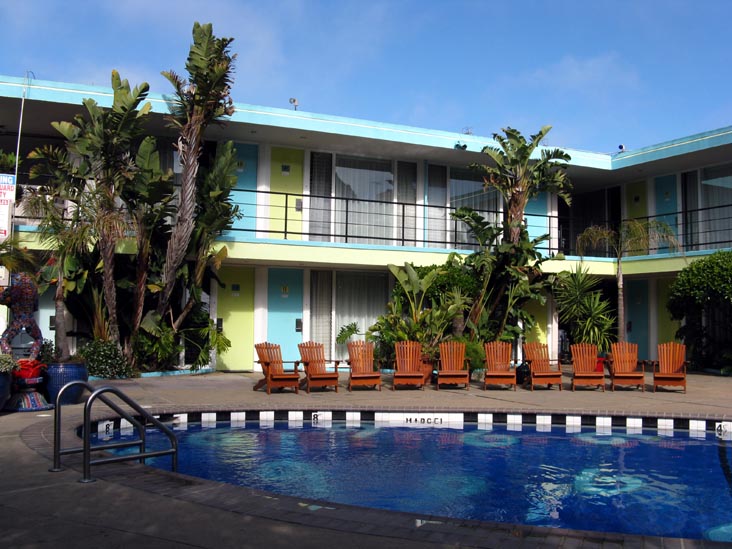 Pool, Phoenix Hotel, 601 Eddy Street, Tenderloin, San Francisco, California