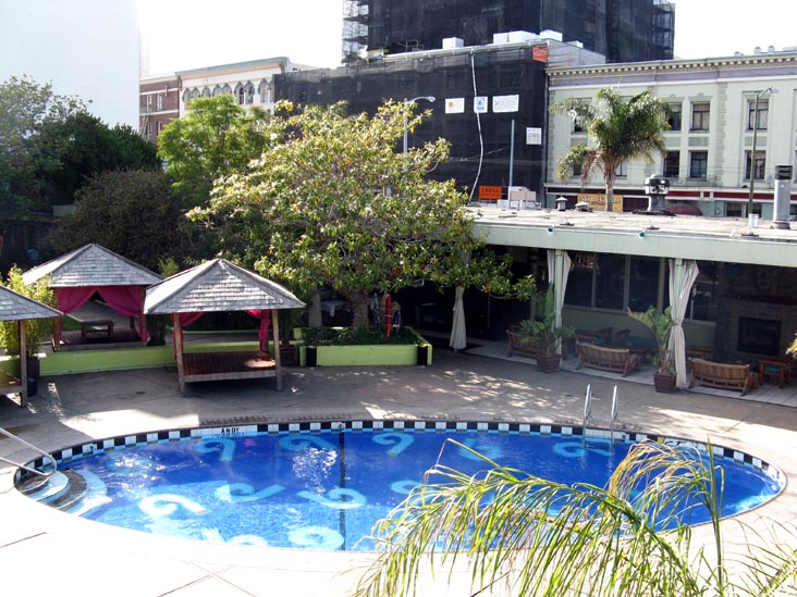 Pool, Phoenix Hotel, 601 Eddy Street, Tenderloin, San Francisco, California