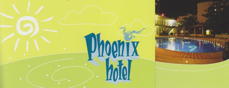 Brochure, Phoenix Hotel, 601 Eddy Street, Tenderloin, San Francisco, California