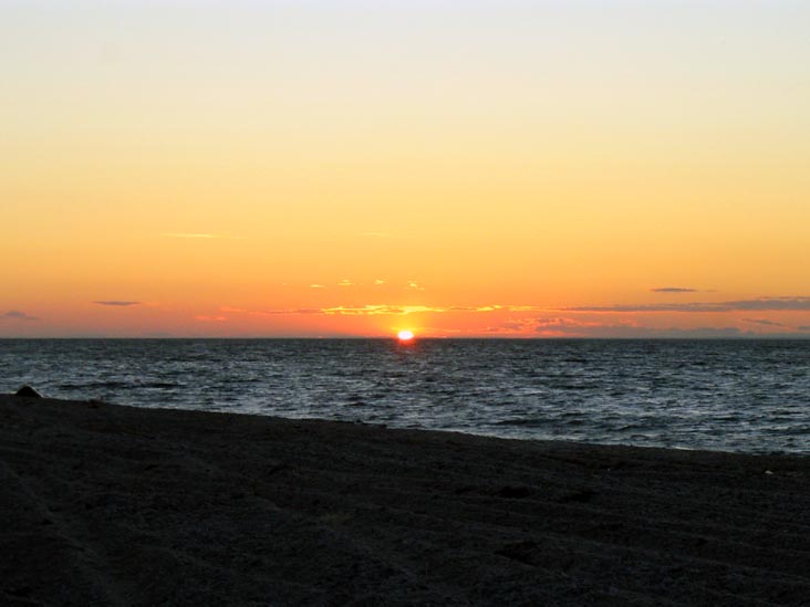 Sunset From Beach, Wildwood State Park, Wading River, Long Island, New