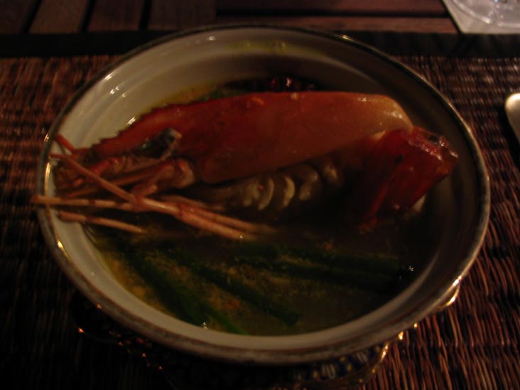 Tom Yum Prawn Soup, Le Royal Meridien Hotel, Ko Samui, Thailand