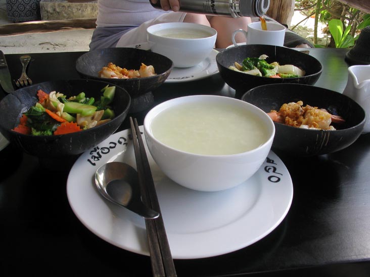 Breakfast, Budsaba, Muang Kulaypan Hotel, Chaweng, Ko Samui, Thailand