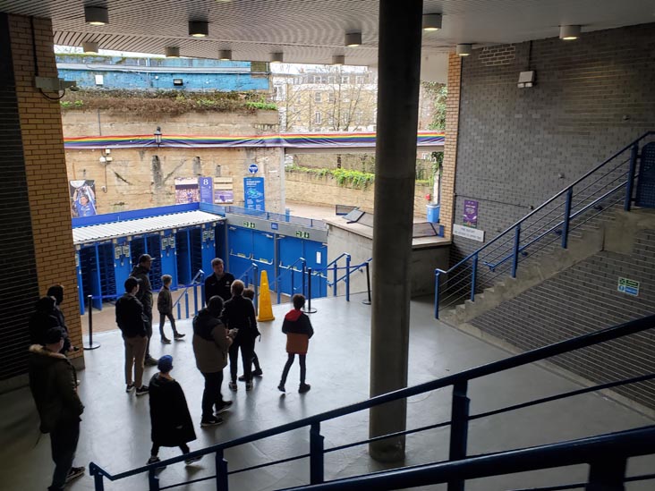 Shed Entrance, Stamford Bridge Stadium Tour, Fulham, London, England, April 10, 2023