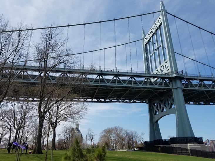 Robert F. Kennedy Bridge, Astoria Park, Astoria, Queens, April 13, 2017