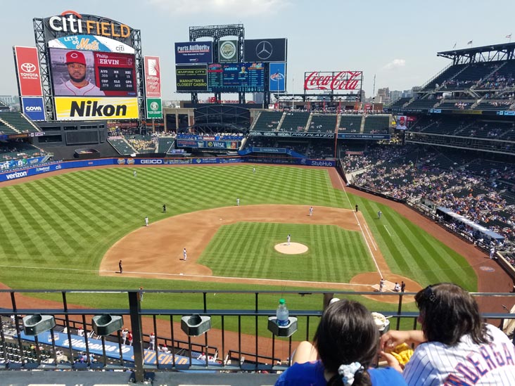 New York Mets vs. Cincinnati Reds, Citi Field, Flushing Meadows Corona Park, Queens, August 8, 2018