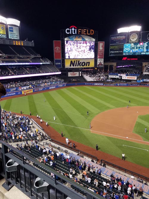 New York Mets vs. Arizona Diamondbacks, Citi Field, Flushing Meadows Corona Park, Queens, September 9, 2019