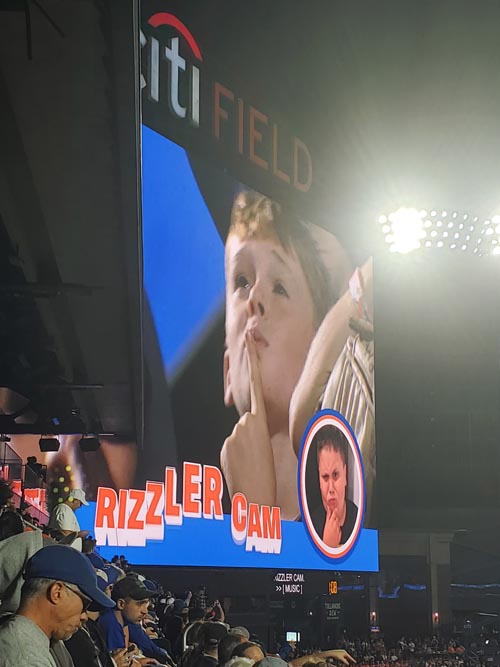 Rizzler Cam, New York Mets vs. Philadelphia Phillies, Citi Field, Flushing Meadows Corona Park, Queens, September 22, 2024