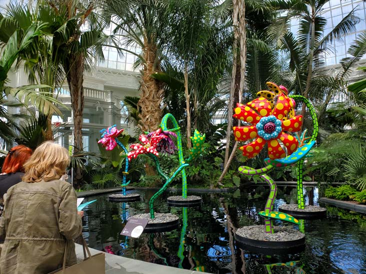 My Soul Blooms Forever, Kusama: Cosmic Nature, New York Botanical Garden, Bronx Park, The Bronx, May 13, 2021