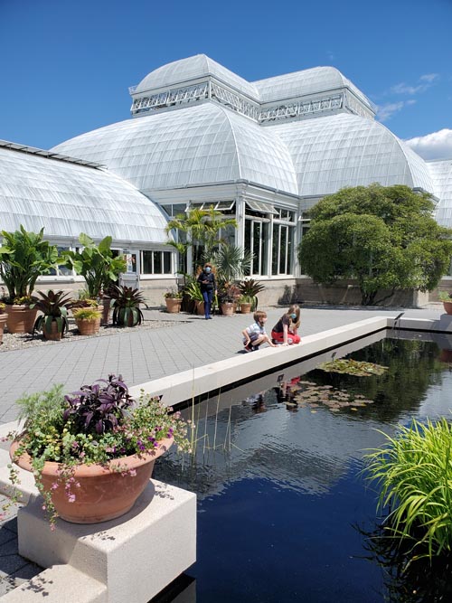 Enid A. Haupt Conservatory, New York Botanical Garden, Bronx Park, The Bronx, May 13, 2021