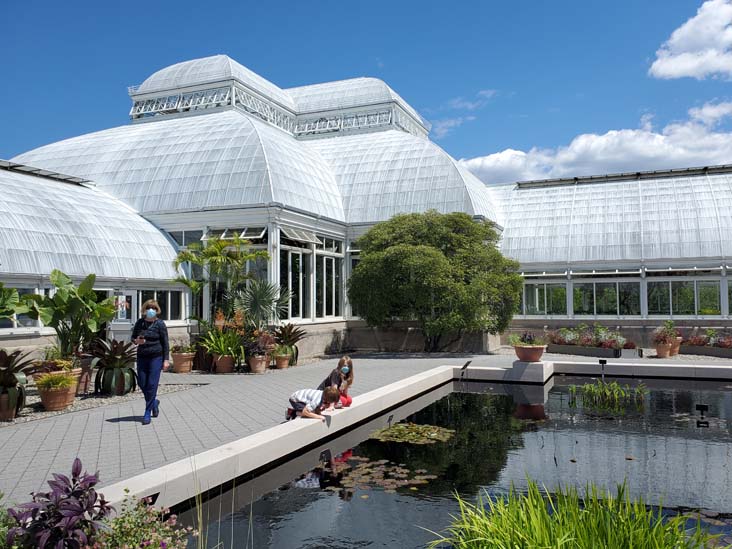 Enid A. Haupt Conservatory, New York Botanical Garden, Bronx Park, The Bronx, May 13, 2021