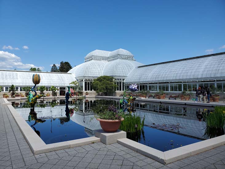 Hymn of Life-Tulips, Kusama: Cosmic Nature, New York Botanical Garden, Bronx Park, The Bronx, May 13, 2021