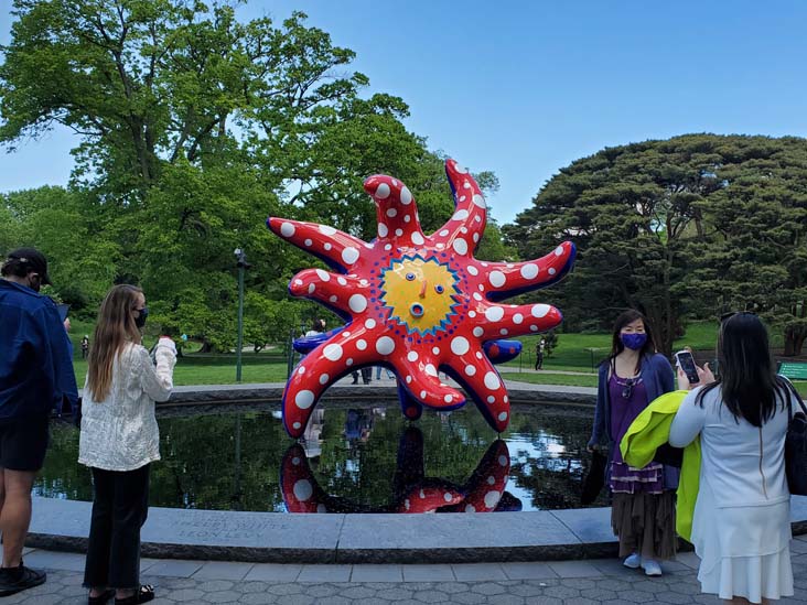 I Want to Fly to the Universe, Kusama: Cosmic Nature, New York Botanical Garden, Bronx Park, The Bronx, May 13, 2021