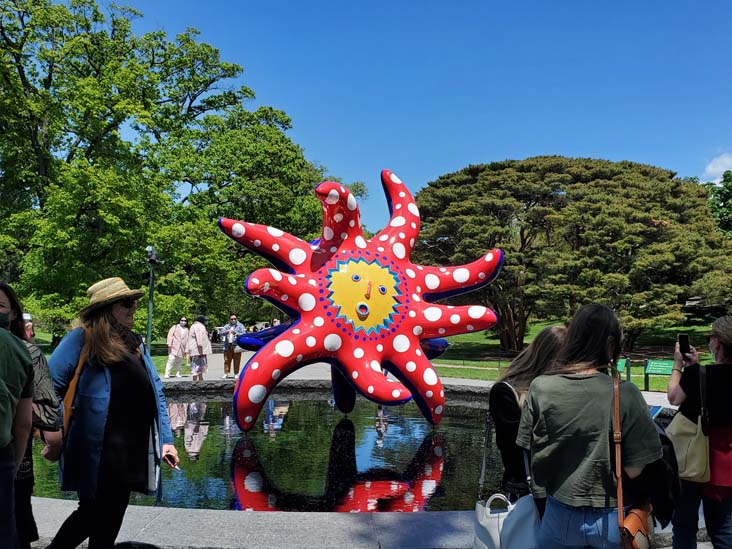 I Want to Fly to the Universe, Kusama: Cosmic Nature, New York Botanical Garden, Bronx Park, The Bronx, May 13, 2021