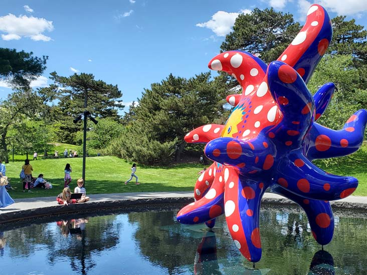 I Want to Fly to the Universe, Kusama: Cosmic Nature, New York Botanical Garden, Bronx Park, The Bronx, May 13, 2021