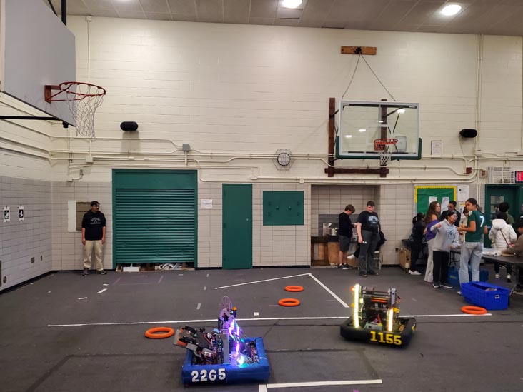 Robotics Club, Gym, The Bronx High School of Science, The Bronx, October 15, 2024