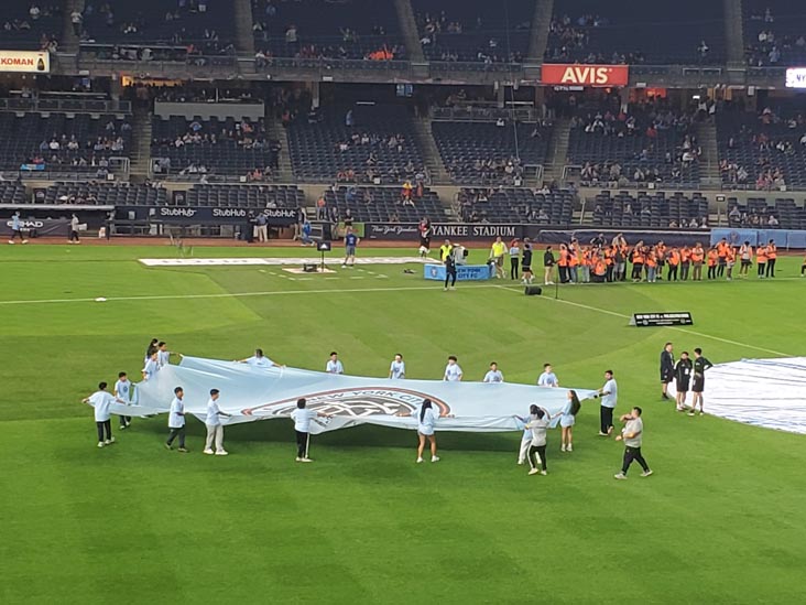 Pregame, NYCFC vs. Philadelphia Union, Yankee Stadium, The Bronx, September 18, 2024