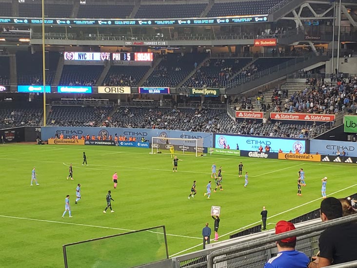 NYCFC vs. Philadelphia Union, Yankee Stadium, The Bronx, September 18, 2024