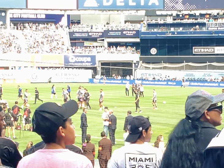 Pregame, NYCFC vs. Inter Miami CF, Yankee Stadium, The Bronx, September 21, 2024