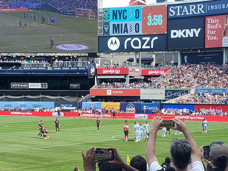 Lionel Messi Free Kick, NYCFC vs. Inter Miami CF, Yankee Stadium, The Bronx, September 21, 2024