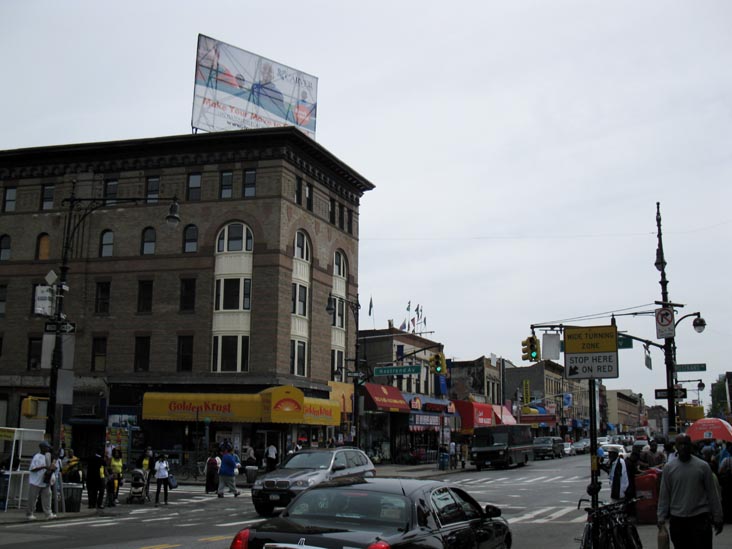 North Side of Fulton Street at Nostrand Avenue, Bedford-Stuyvesant, Brooklyn