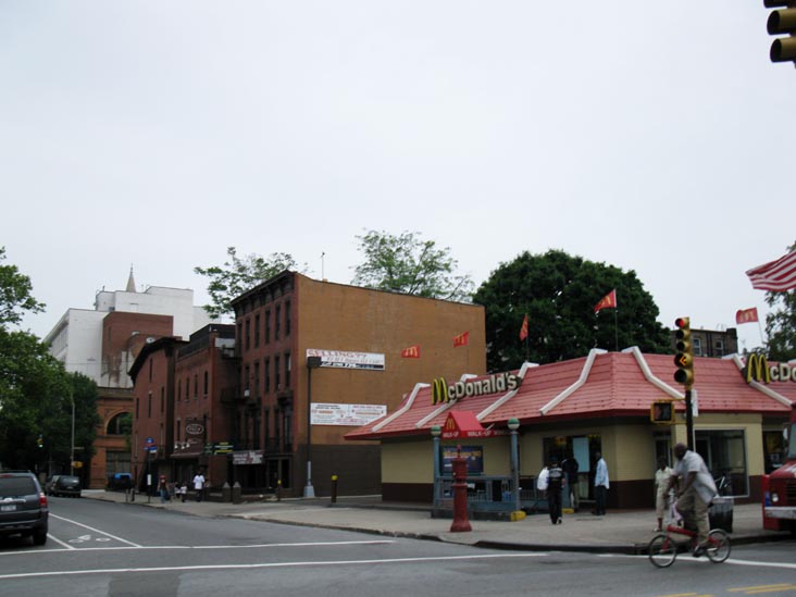 Fulton Street and Throop Avenue, NE Corner, Bedford-Stuyvesant, Brooklyn