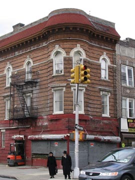 40th Street and Thirteenth Avenue, SW Corner, Borough Park, Brooklyn