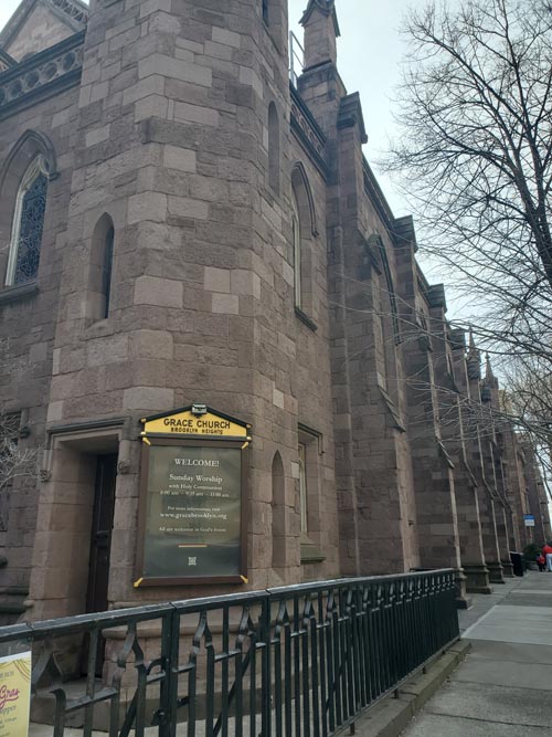 Grace Church Brooklyn Heights, 254 Hicks Street, Brooklyn Heights, Brooklyn, February 25, 2025