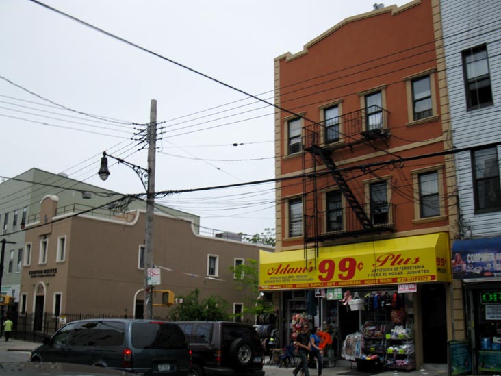 North Side of Wyckoff Avenue at Greene Avenue, Bushwick, Brooklyn