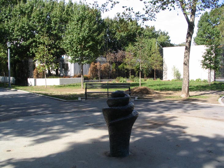 Sitting Area, Brower Park, Crown Heights, Brooklyn