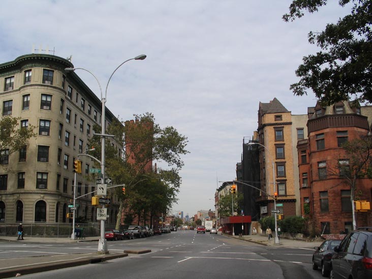 Looking North Towards Dean Street, Grant Square, Crown Heights, Brooklyn