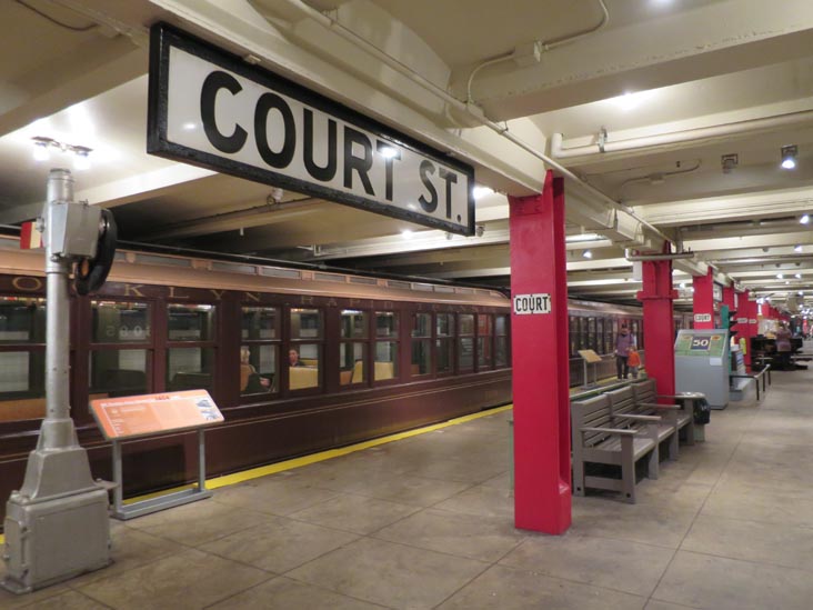 New York Transit Museum, Downtown Brooklyn, May 16, 2014