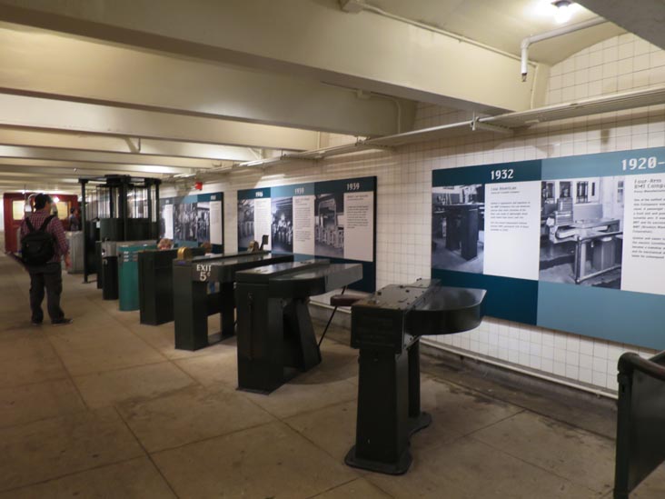 New York Transit Museum, Downtown Brooklyn, May 16, 2014