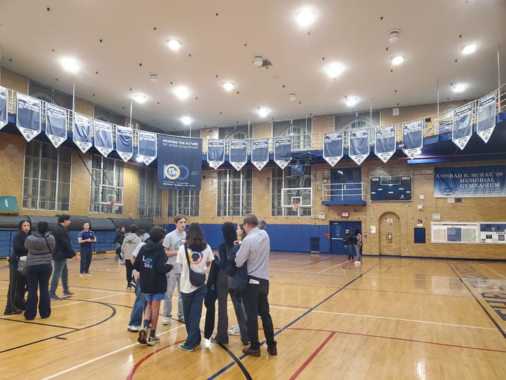 Gym, Brooklyn Technical High School, 29 Fort Greene Place, Fort Greene, Brooklyn, October 16, 2024