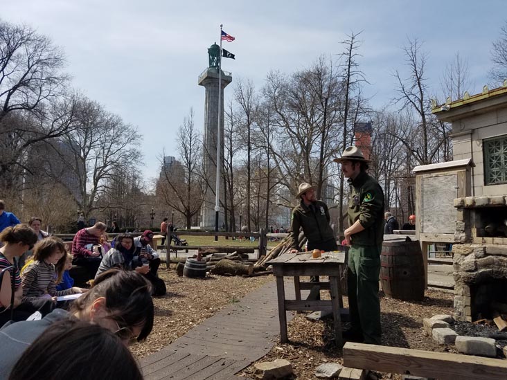 Park Ranger Program, Fort Greene Park, Fort Greene, Brooklyn, March 30, 2019