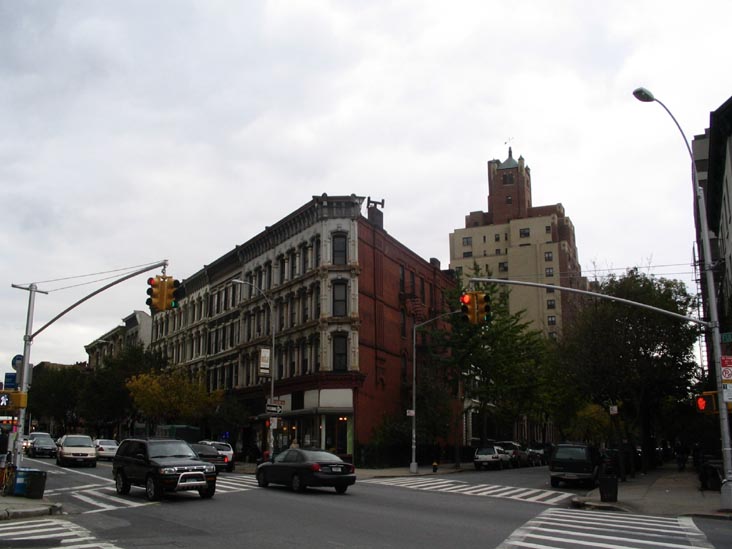 S. Elliot Place and Fulton Street, SE Corner, Fowler Square, Fort Greene, Brooklyn