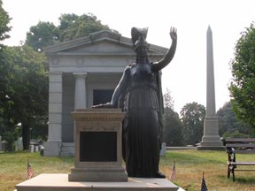 Minerva, Greenwood Cemetery, Brooklyn