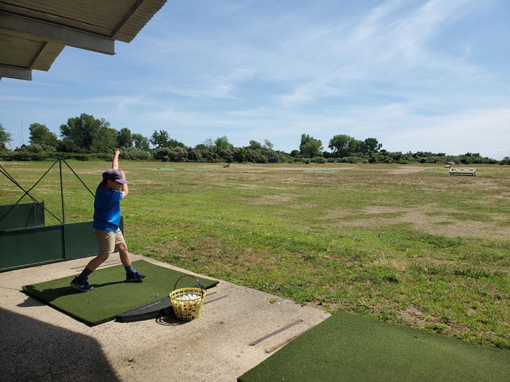 Aviator Golf Center Driving Range, 3200 Flatbush Avenue, Marine Park, Brooklyn, July 2, 2024