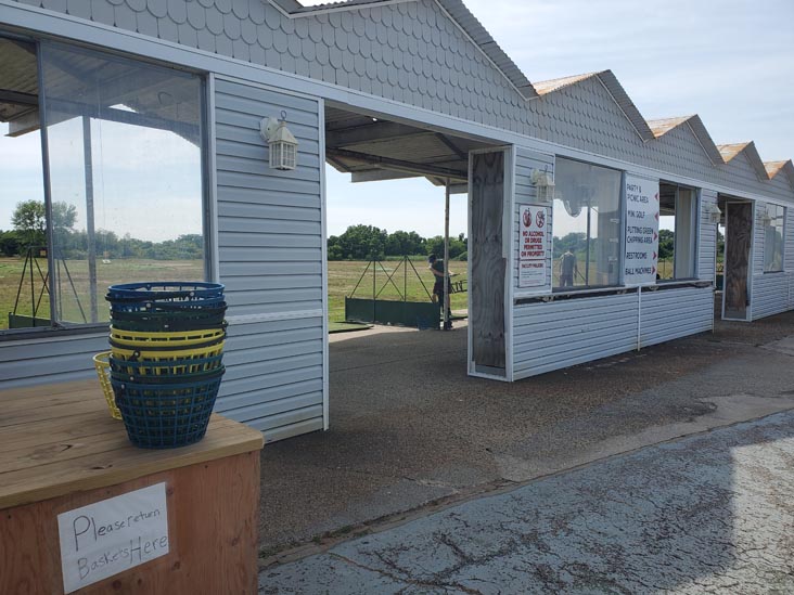 Aviator Golf Center Driving Range, Marine Park, Brooklyn, July 2, 2024